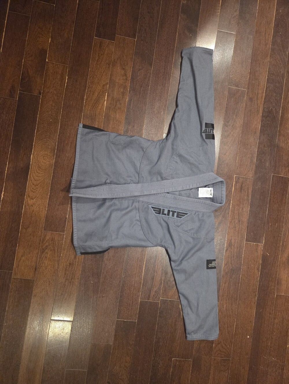 ELITE Brazilian Jiu-Jitsu Gi Jacket – Gray – Youth C1